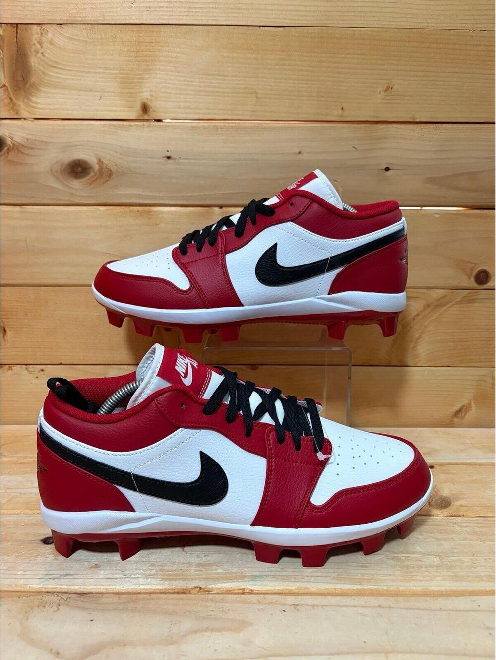 New Nike Air Jordan 1 Retro MCS Low baseball cleats CJ8524-611 Mens Size 11